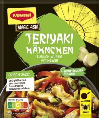 MAGGI Magic Asia Fix für Teriyaki Hähnchen