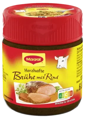 MAGGI Brühe Mit Rind Glas 10x120g DE