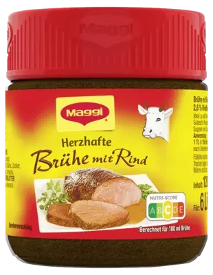 MAGGI Brühe Mit Rind Glas 10x120g DE