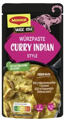 MAGGI MAGIC ASIA Würzpaste für Curry Indian Style