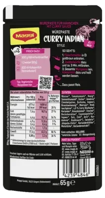 MAGGI MAGIC ASIA Würzpaste für Curry Indian Style