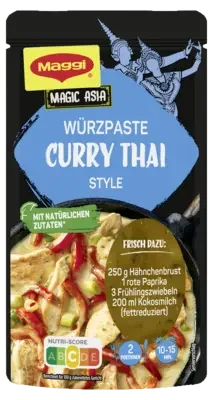 MAGGI MAGIC ASIA Würzpaste für Curry Thai Style