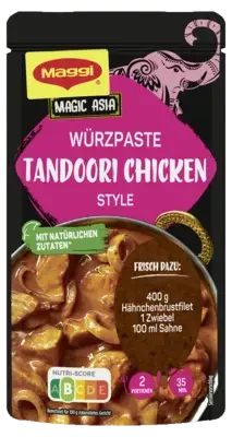 MAGGI MAGIC ASIA Würzpaste für Tandoori Chicken Style