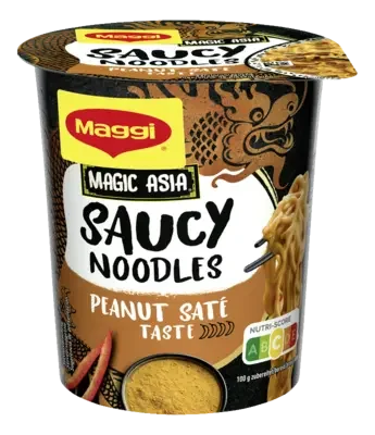 MAGGI Magic Asia Saucy Noodles Peanut Saté Taste