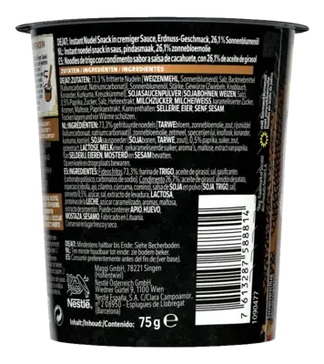 MAGGI Magic Asia Saucy Noodles Peanut Saté Taste