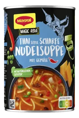 MAGGI Magic Asia Thai Style Scharfe Nudelsuppe