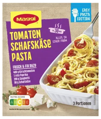 MAGGI Fix Tomaten Schafskäse Pasta