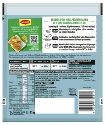 MAGGI FIX Air Fryer Crispy Curry