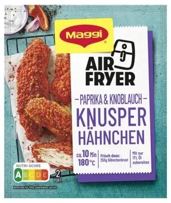MAGGI FIX Air Fryer Paprika & Knoblauch Knusperhähnchen