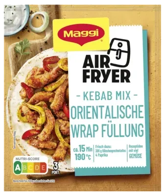 MAGGI FIX Air Fryer Wrap Kebab