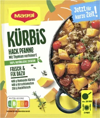 FIX Kürbis Hack Pfanne