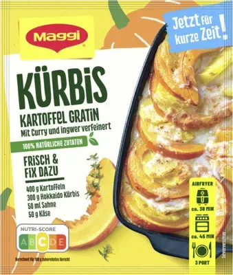 FIX Kürbis Kartoffel Gratin