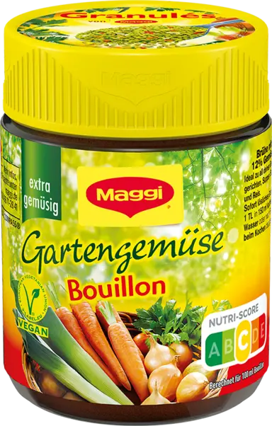 Maggi Gartengemüse Bouillon Glas