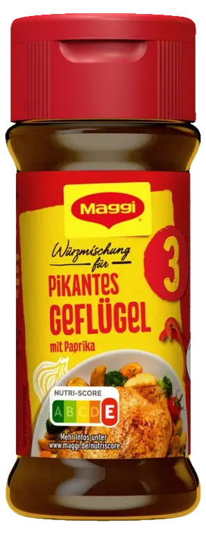 Maggi Würzmischung Nr. 3 - Pikantes Geflügel mit Paprika