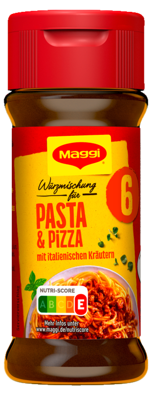 Maggi Würzmischung Nr. 6 - Pasta & Pizza mit italienischen Kräutern