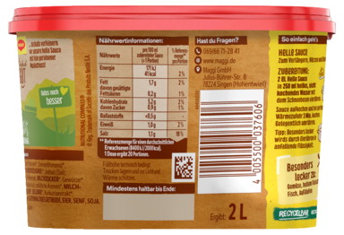 Maggi Helle Sauce für 2L