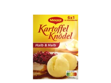 MAGGI Kartoffel Knödel Halb & Halb, im Kochbeutel