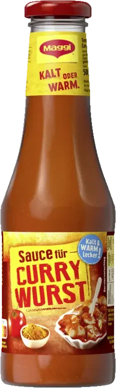 MAGGI Internationale Würzsauce, Sauce für Currywurst