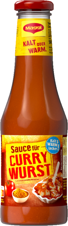 MAGGI Internationale Würzsauce, Sauce für Currywurst