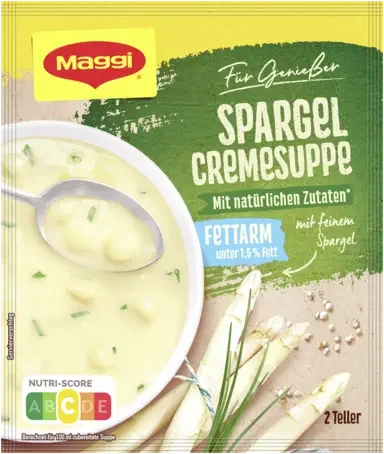 MAGGI Für Genießer Spargel Cremesuppe fettarm