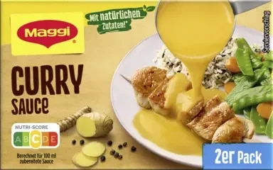 Maggi Curry Sauce (2er Pack)