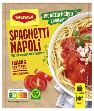MAGGI Fix für Spaghetti Napoli