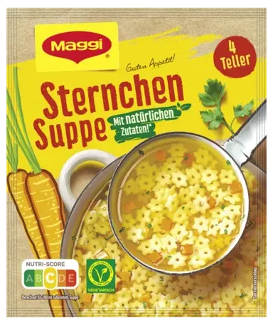 MAGGI Guten Appetit Sternchen Suppe