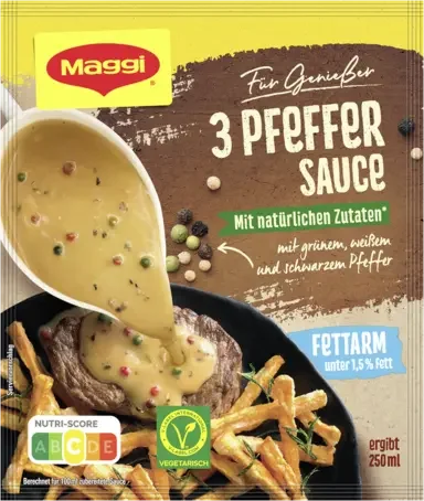 Maggi Für Genießer 3-Pfeffer Sauce fettarm