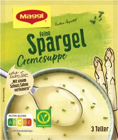 Maggi Guten Appetit Spargel Cremesuppe