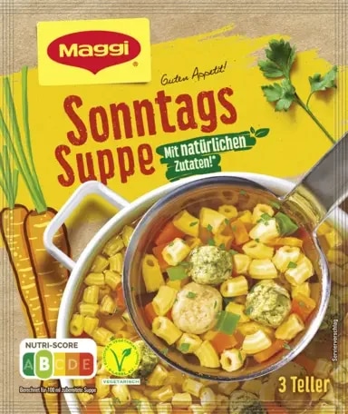 Maggi Guten Appetit Sonntagssuppe