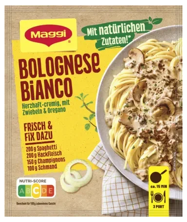 MAGGI Fix für Bolognese Bianco