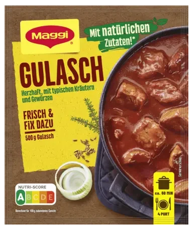 MAGGI Fix für Gulasch