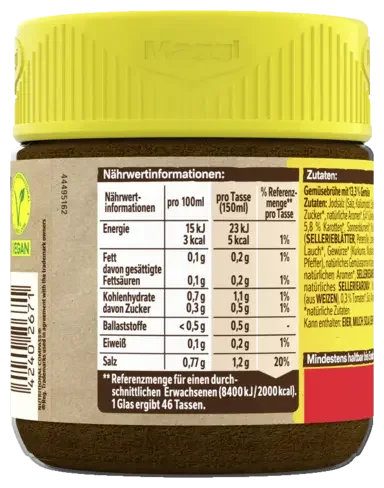 MAGGI Gemüse Brühe Glas