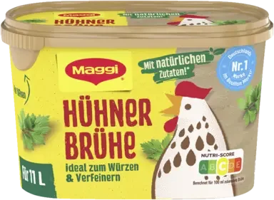 Maggi Hühner Brühe, ergibt 11 Liter