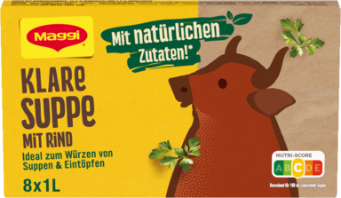 Klare Fleisch Suppe 8x1 L