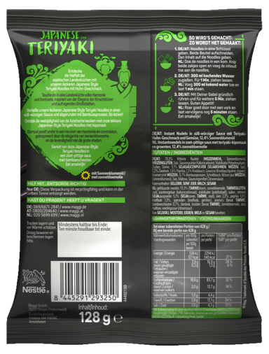 Magic Asia Noodles Japanese Teriyaki