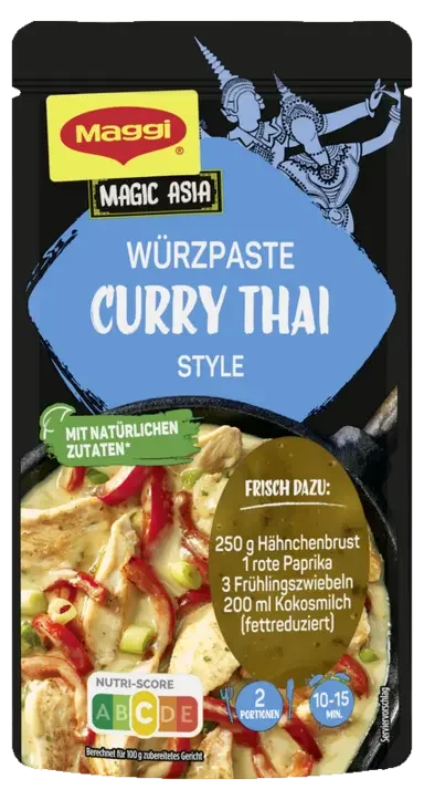 MAGGI MAGIC ASIA Würzpaste für Curry Thai Style