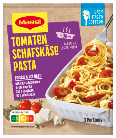 MAGGI Fix Tomaten Schafskäse Pasta