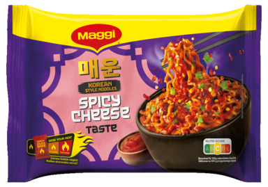 MAGGI Korean Style Noodles Spicy Cheese Taste