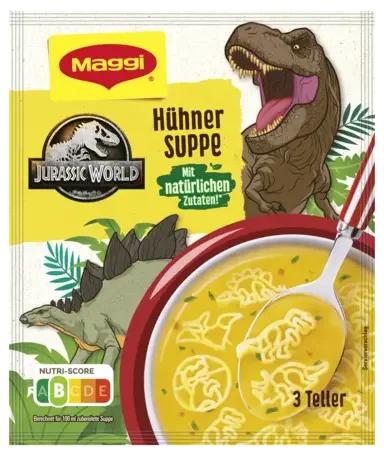 Maggi Guten Appetit Jurassic World Hühner Suppe