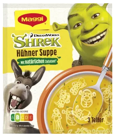Maggi Guten Appetit Shrek Hühner Suppe