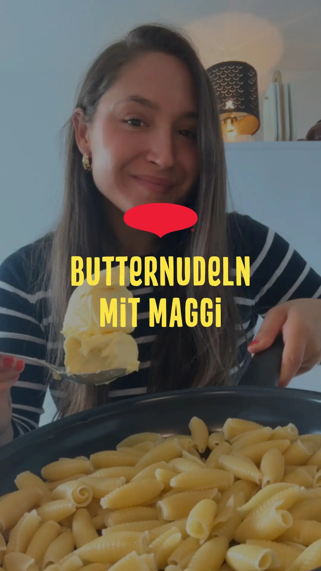 Butternudeln mit MAGGI