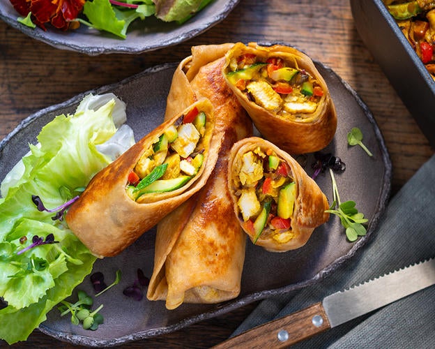 chicken-wraps-airfryer