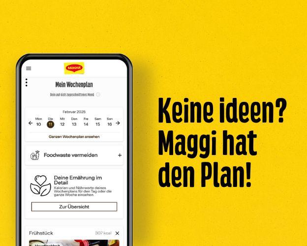 Wochenplan-Maggi