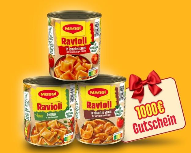 Ravioli Gewinnspiel Teaser