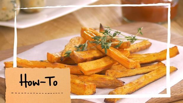 How To: Süßkartoffel Pommes