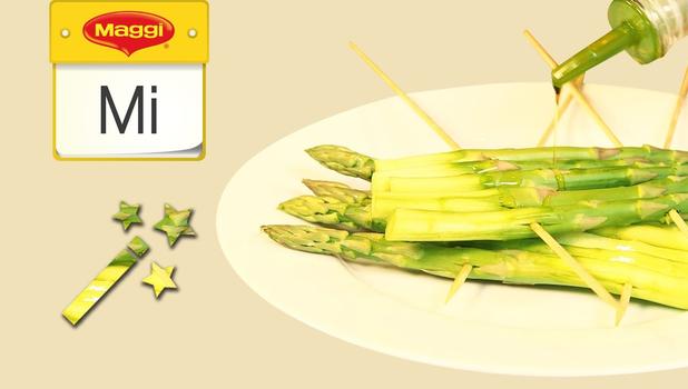 Spargel grillen