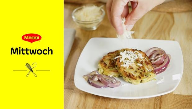 Gebratene Rosenkohl Knödel