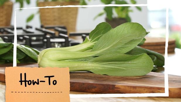 Pak Choi zubereiten