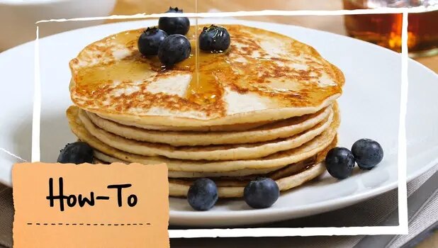 Noch ein Grund mehr zum Aufstehen: Protein Pfannkuchen